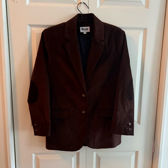Rouje Brown Corduroy Blazer - Picture 2 of 6